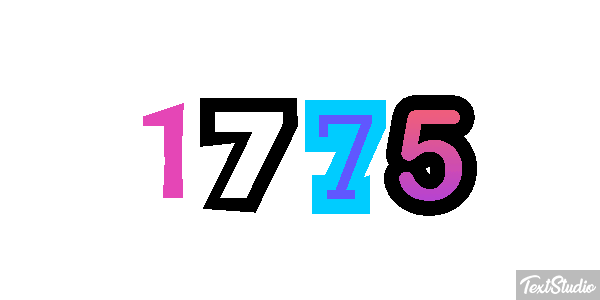 1775 Efecto de texto