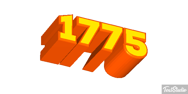 1775 Efecto de texto