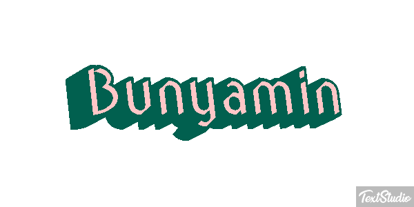 Bünyamin Texteffekt