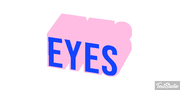 Eyes Text effect