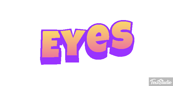 Eyes Text effect