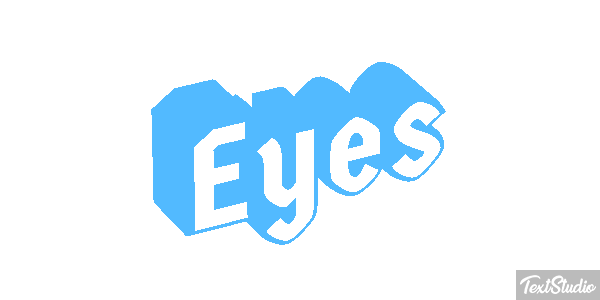 Eyes Text effect