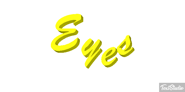 Eyes Text effect