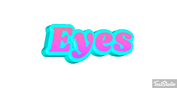 Eyes Text effect