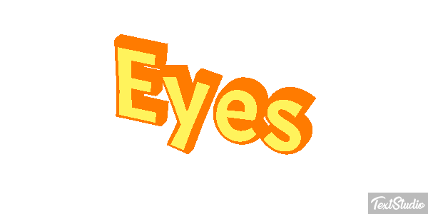 Eyes Text effect