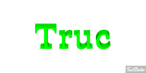 Truc Effet de texte