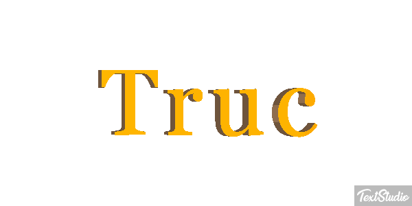 Truc Effet de texte