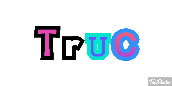 Truc Effet de texte