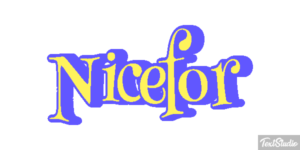 Nicefor Effet de texte