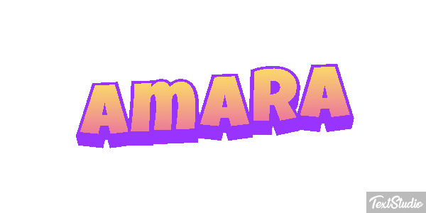 Amara Text effect