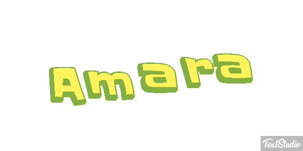 Amara Text effect