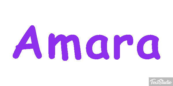 Amara Text effect