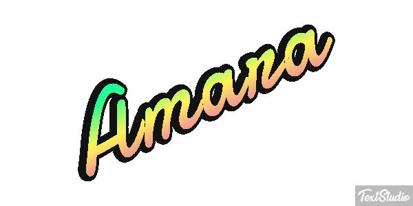 Amara Text effect