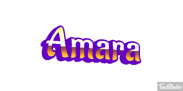 Amara Text effect