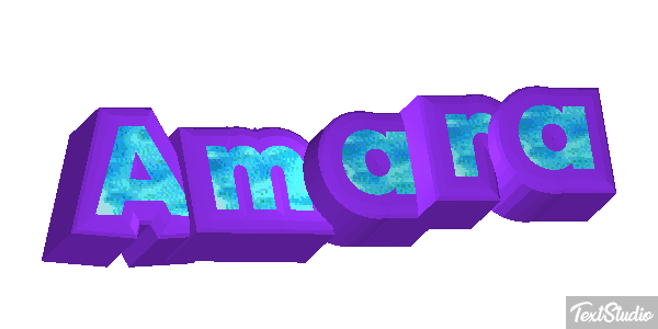 Amara Text effect