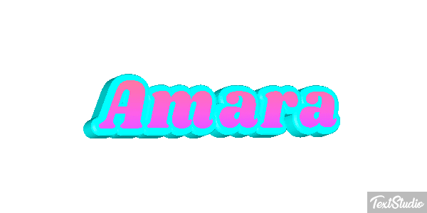 Amara Text effect