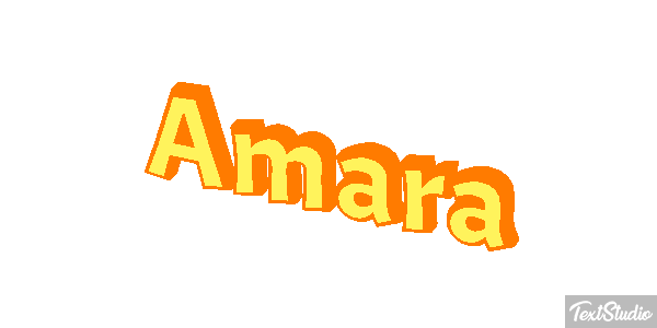 Amara Text effect