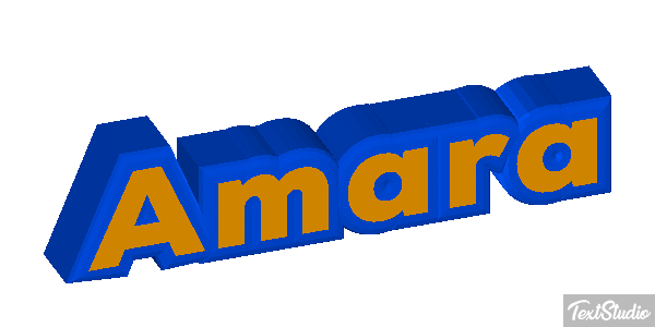 Amara Text effect