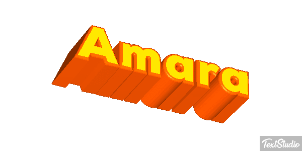 Amara Text effect