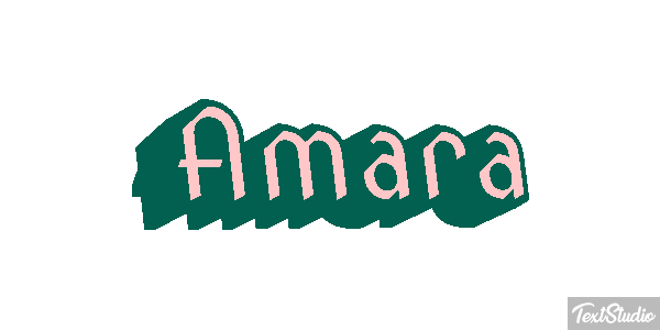 Amara Text effect