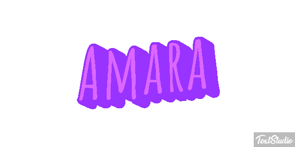 Amara Text effect