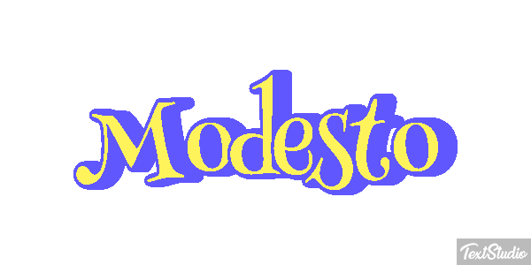 Modesto Tekst effect