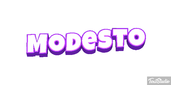 Modesto Tekst effect