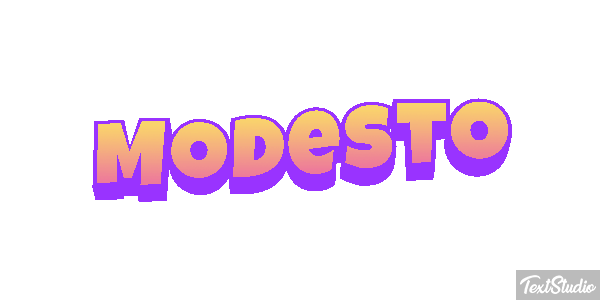 Modesto Tekst effect