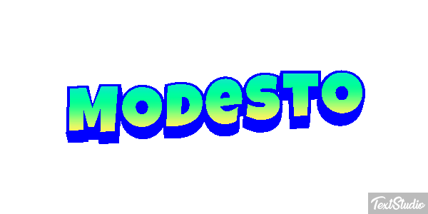 Modesto Tekst effect