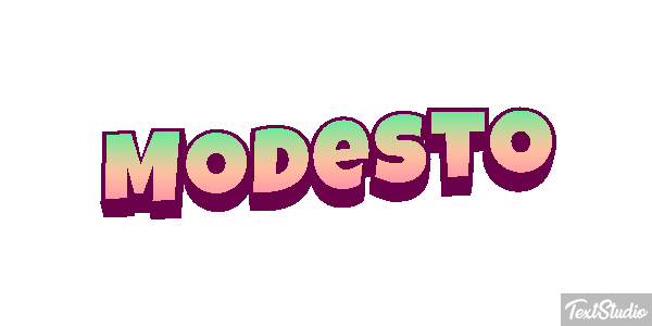 Modesto Tekst effect