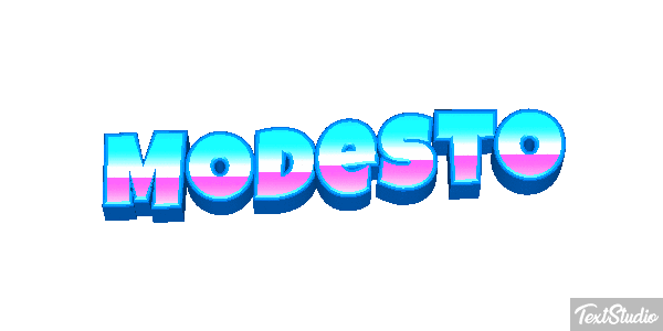 Modesto Tekst effect