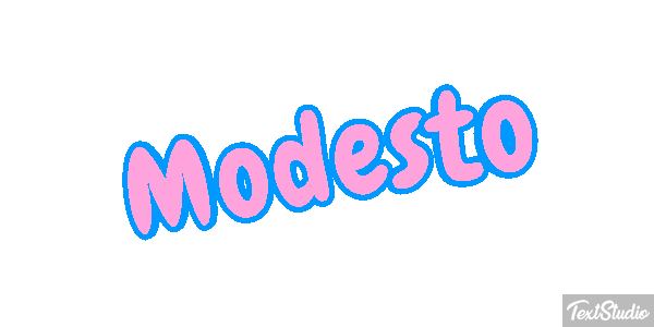 Modesto Tekst effect