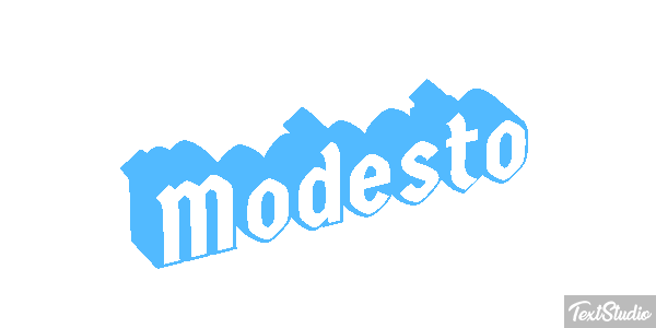 Modesto Tekst effect
