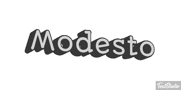 Modesto Tekst effect
