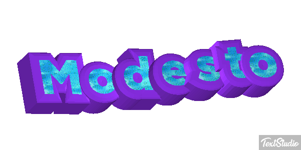 Modesto Tekst effect