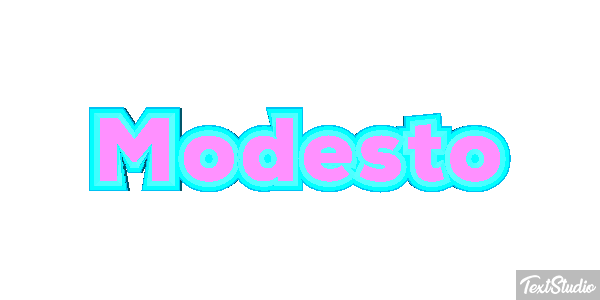 Modesto Tekst effect