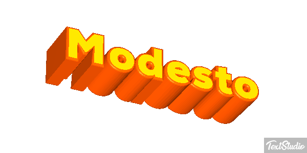 Modesto Tekst effect