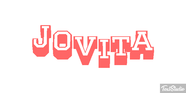 Jovita Efecto de texto