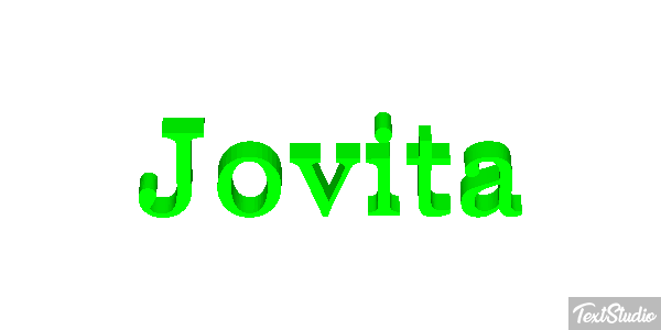 Jovita Efecto de texto