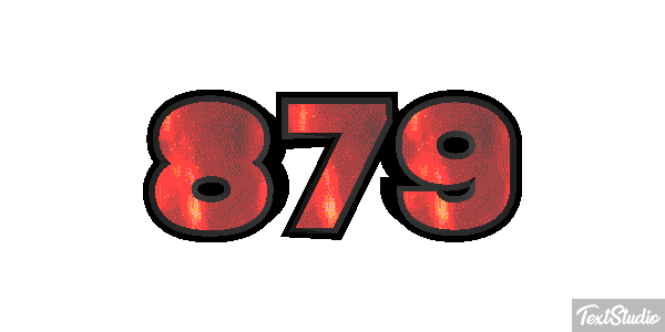 879 Tekst effect