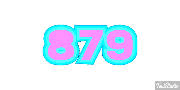 879 Tekst effect