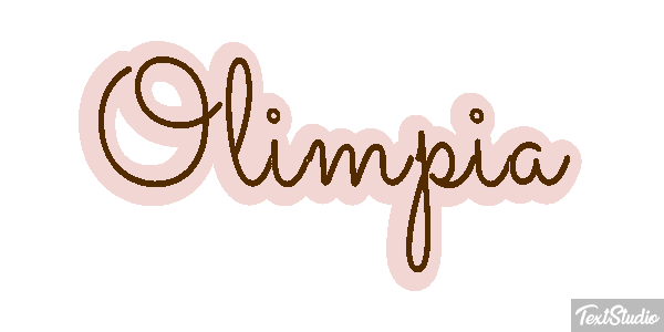 Olimpia Effetto testo