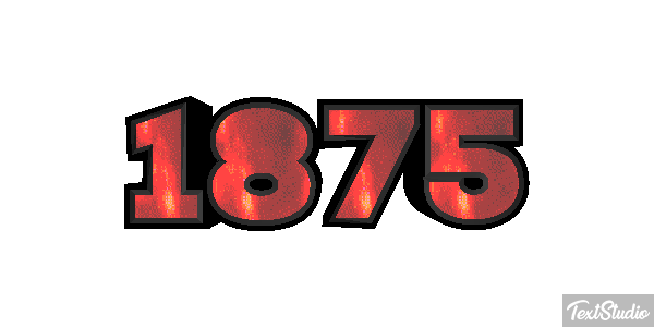 1875 Texteffekt