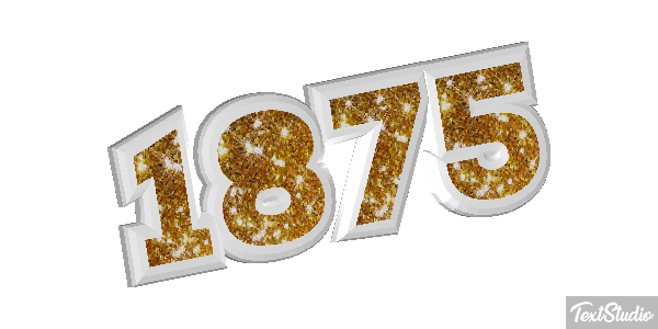 1875 Texteffekt