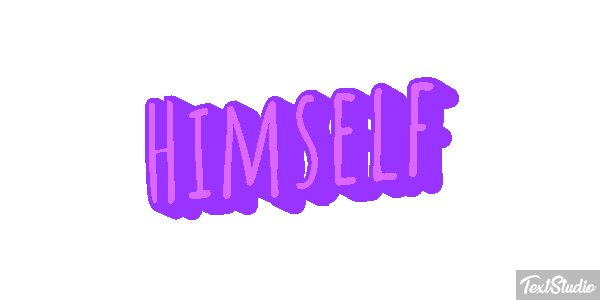 Himself Efecto de texto