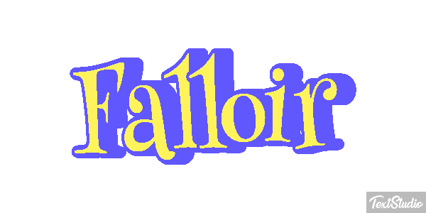 Falloir Effet de texte