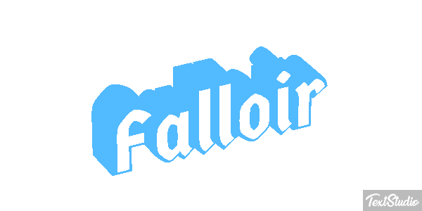 Falloir Effet de texte