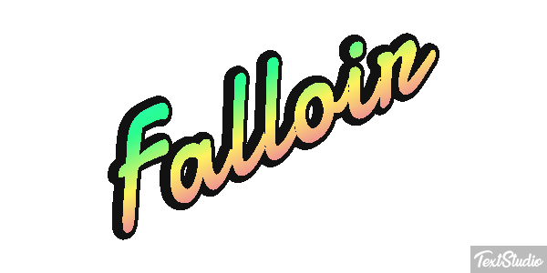 Falloir Effet de texte