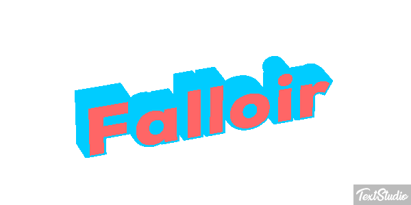 Falloir Effet de texte