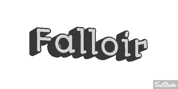 Falloir Effet de texte